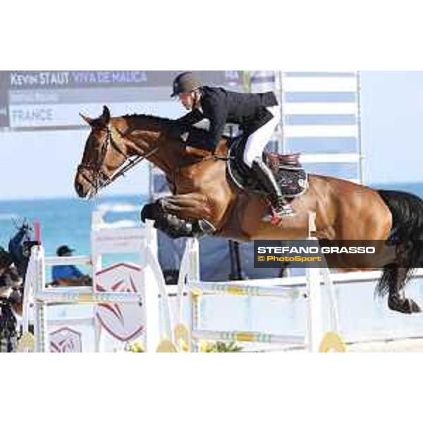 LGCT of Miami Beach - Class 10 - Kevin Staut (FRA) on Viva de Malica - Miami Beach, - 6 April 2018 - ph.Mario Grassia/LGCT