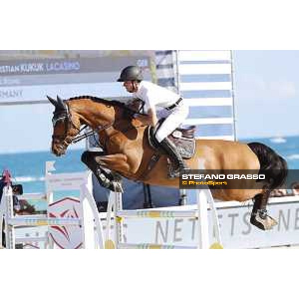 LGCT of Miami Beach - Class 10 - Christian Kukuk (GER) on Lacasino - Miami Beach, - 6 April 2018 - ph.Mario Grassia/LGCT