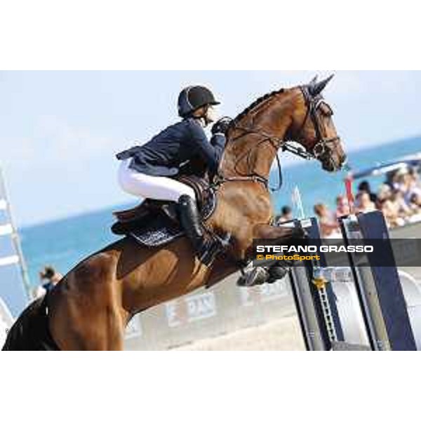 LGCT of Miami Beach - Class 10 - Jennifer Gates (USA) on Alex - Miami Beach, - 6 April 2018 - ph.Mario Grassia/LGCT