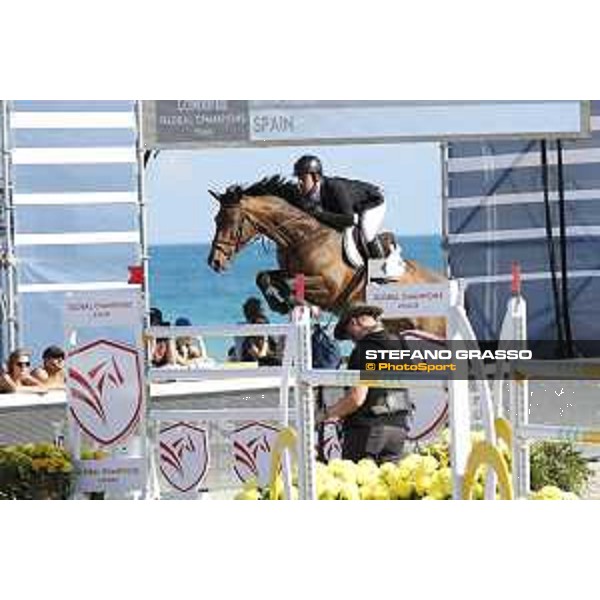 LGCT of Miami Beach - Class 10 - Sergio Alvarez Moya (ESP)on Charmeur - Miami Beach, - 6 April 2018 - ph.Mario Grassia/LGCT