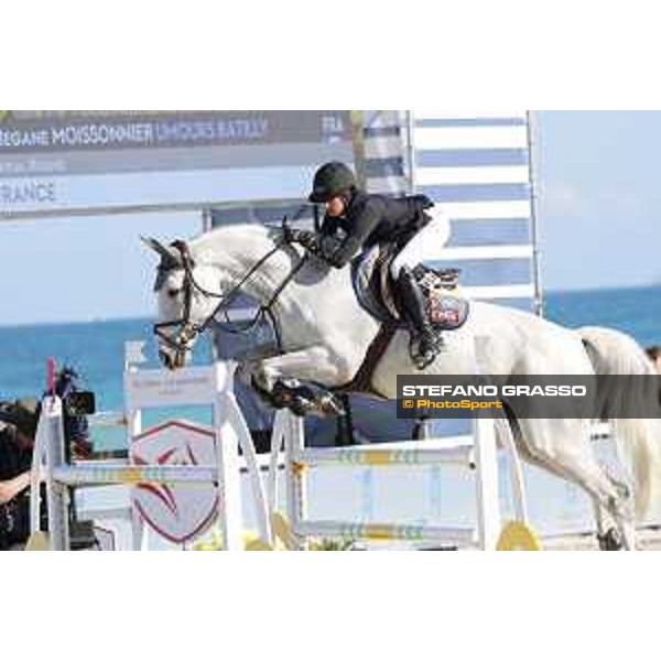LGCT of Miami Beach - Class 10 - Megane Moissonier (FRA) on Umours Batilly - Miami Beach, - 6 April 2018 - ph.Mario Grassia/LGCT