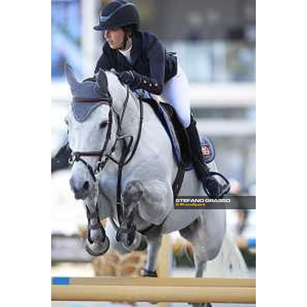 LGCT of Miami Beach - Class 10 - Megane Moissonier (FRA) on Umours Batilly - Miami Beach, - 6 April 2018 - ph.Mario Grassia/LGCT