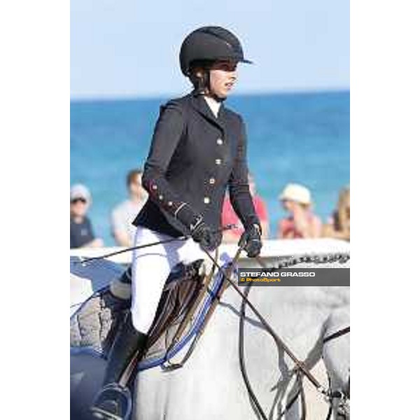 LGCT of Miami Beach - Class 10 - Megane Moissonier (FRA) on Umours Batilly - Miami Beach, - 6 April 2018 - ph.Mario Grassia/LGCT