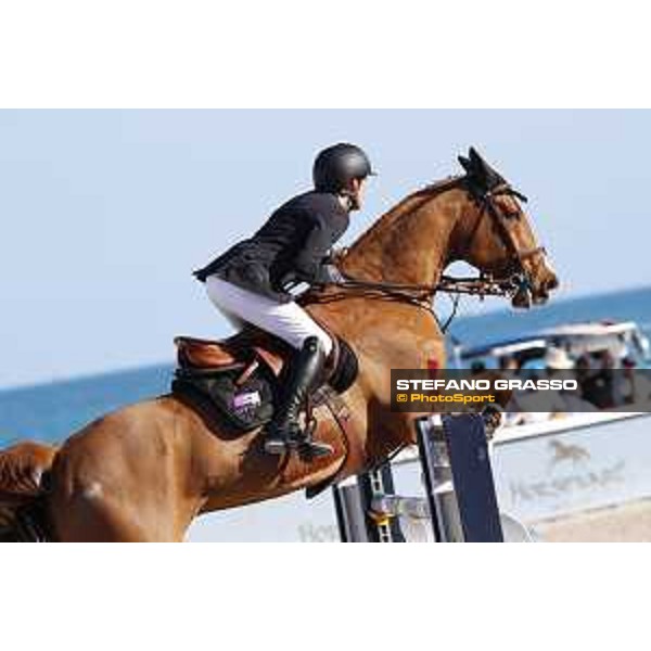 LGCT of Miami Beach - Class 10 - Simon Delestre (FRA) on Gain Line - Miami Beach, - 6 April 2018 - ph.Mario Grassia/LGCT