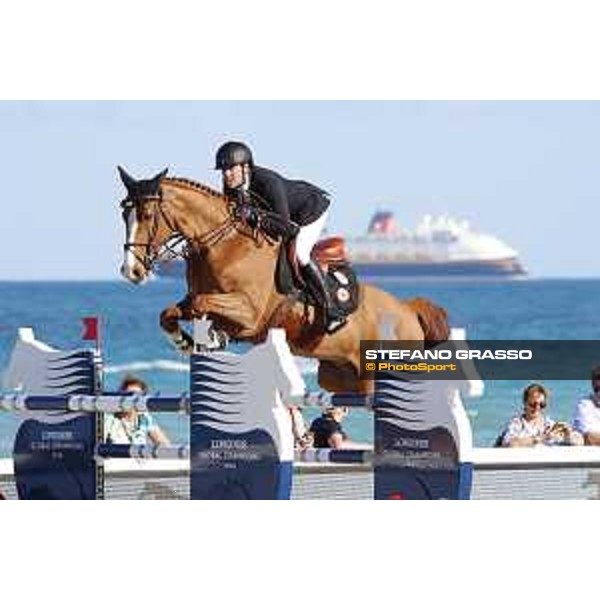 LGCT of Miami Beach - Class 10 - Simon Delestre (FRA) on Gain Line - Miami Beach, - 6 April 2018 - ph.Mario Grassia/LGCT
