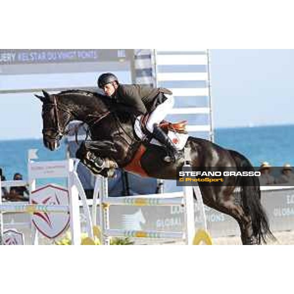 LGCT of Miami Beach - Class 10 - Jerome Guery (BEL) on Kel\'Star du Vingt Ponts - Miami Beach, - 6 April 2018 - ph.Mario Grassia/LGCT