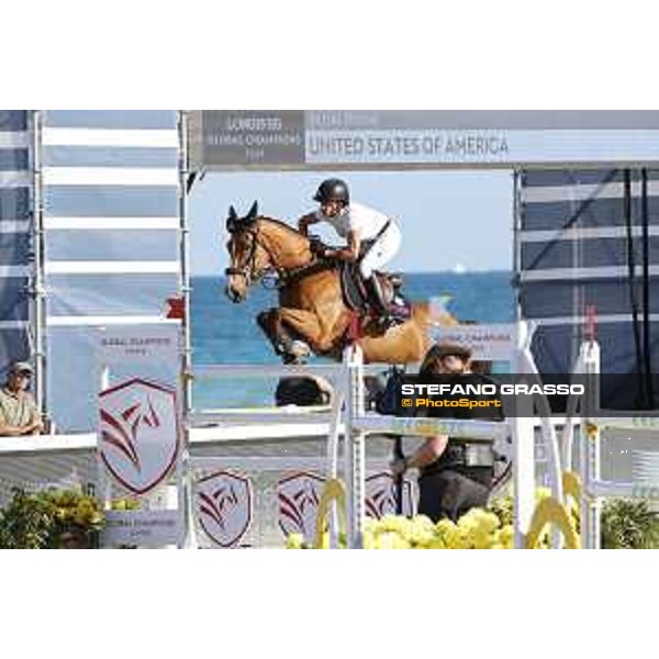 LGCT of Miami Beach - Class 10 - Laura Kraut (USA) on Hello Guv\'Nor - Miami Beach, - 6 April 2018 - ph.Mario Grassia/LGCT