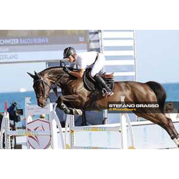 LGCT of Miami Beach - Class 10 - Pius Schwizer (SUI) on Balou Rubin R - Miami Beach, - 6 April 2018 - ph.Mario Grassia/LGCT
