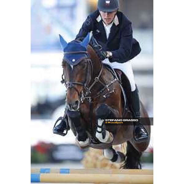 LGCT of Miami Beach - Class 10 - Jos Verlooy (BEL) on Herald van\'t Ruytershof - Miami Beach, - 6 April 2018 - ph.Mario Grassia/LGCT
