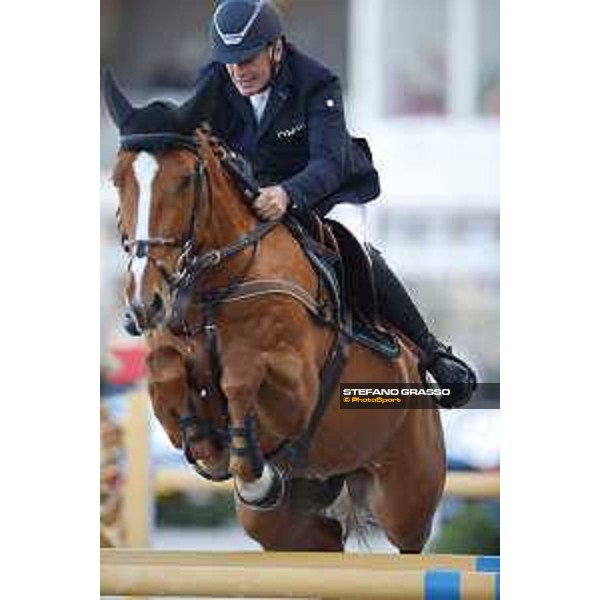 LGCT of Miami Beach - Class 10 - Roger Yves Bost (FRA) on Vino D\'Espinet - Miami Beach, - 6 April 2018 - ph.Mario Grassia/LGCT
