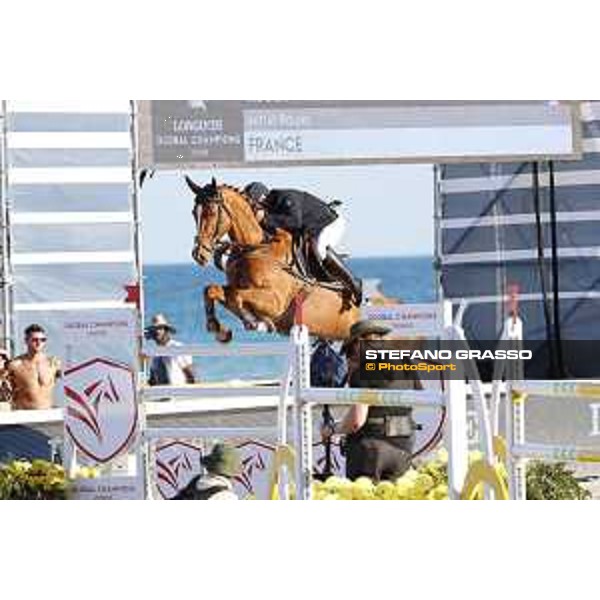 LGCT of Miami Beach - Class 10 - Roger Yves Bost (FRA) on Vino D\'Espinet - Miami Beach, - 6 April 2018 - ph.Mario Grassia/LGCT
