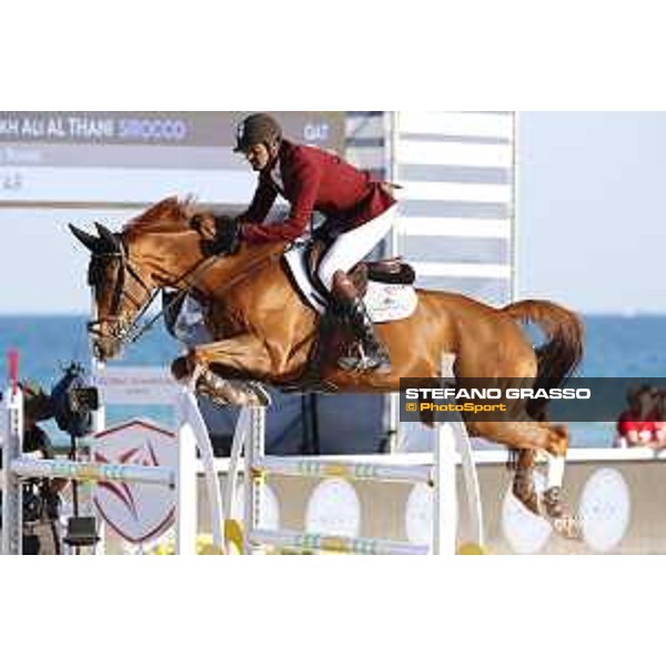 LGCT of Miami Beach - Class 10 - Sheikh Ali Al Thani (QAT) on Sirocco - Miami Beach, - 6 April 2018 - ph.Mario Grassia/LGCT