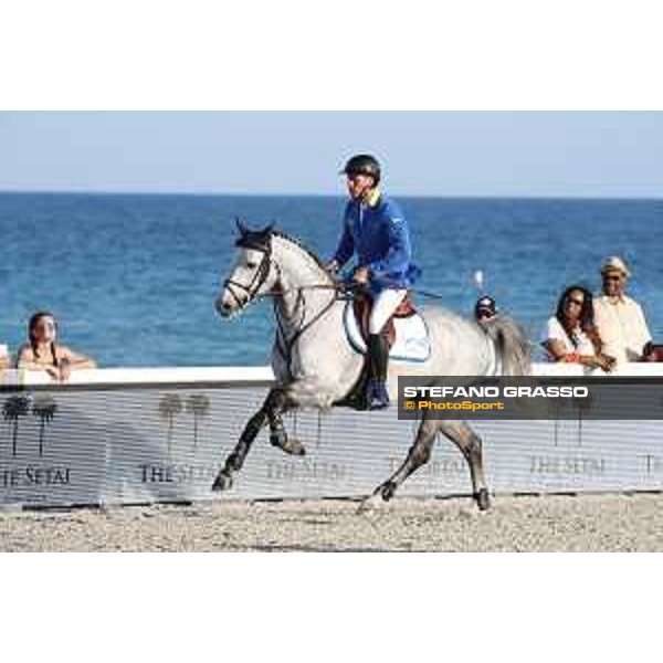 LGCT of Miami Beach - Class 10 - Christian Ahlmann (GER) on Clintrexo Z - Miami Beach, - 6 April 2018 - ph.Mario Grassia/LGCT