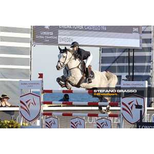LGCT of Miami Beach - Class 10 - Evelina Tovek (SWE) on Castello - Miami Beach, - 6 April 2018 - ph.Mario Grassia/LGCT