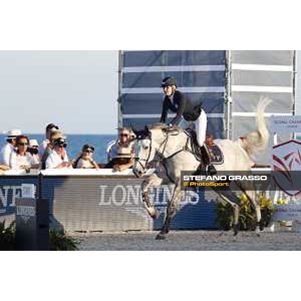 LGCT of Miami Beach - Class 10 - Evelina Tovek (SWE) on Castello - Miami Beach, - 6 April 2018 - ph.Mario Grassia/LGCT
