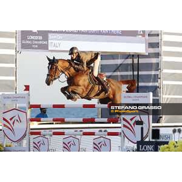 LGCT of Miami Beach - Class 10 - Alberto Zorzi (ITA) on Fair Light van?t Heike - Miami Beach, - 7 April 2018 - ph.Mario Grassia/LGCT