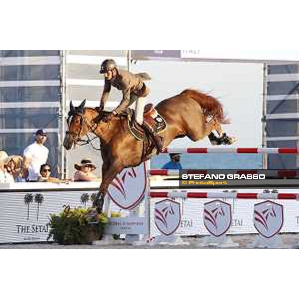 LGCT of Miami Beach - Class 10 - Alberto Zorzi (ITA) on Fair Light van?t Heike - Miami Beach, - 7 April 2018 - ph.Mario Grassia/LGCT