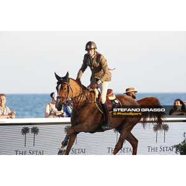 LGCT of Miami Beach - Class 10 - Alberto Zorzi (ITA) on Fair Light van?t Heike - Miami Beach, - 7 April 2018 - ph.Mario Grassia/LGCT