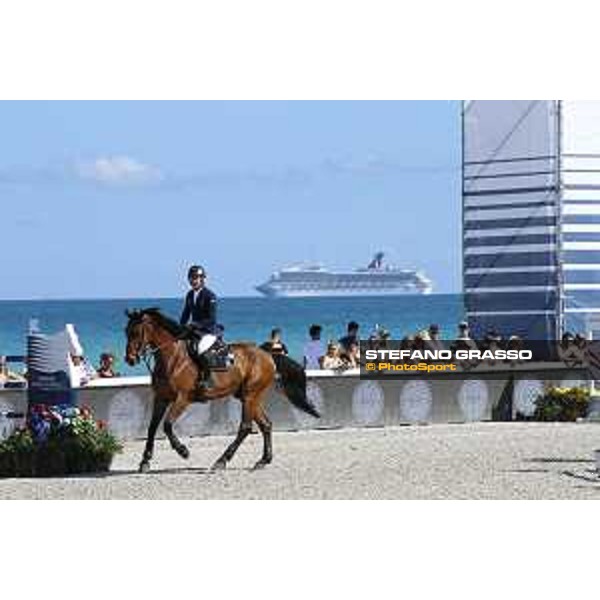 LGCT of Miami Beach - Class 10 - Julien Epaillard (FRA) on Instit de Jucaso - Miami Beach, - 6 April 2018 - ph.Mario Grassia/LGCT