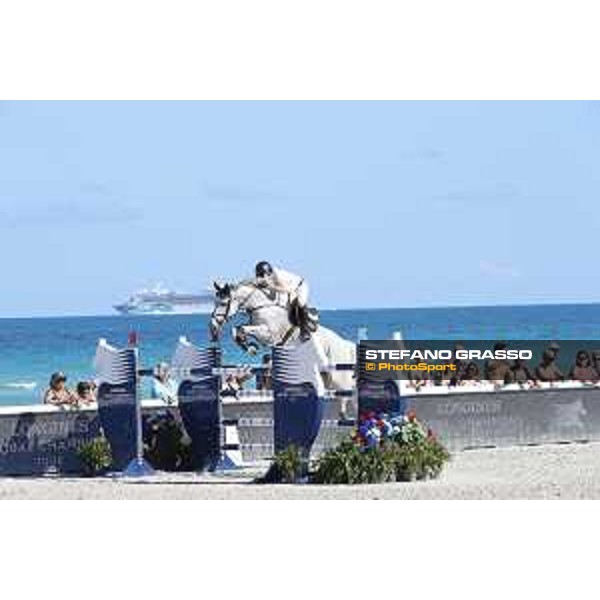 LGCT of Miami Beach - Class 10 - Michael Whitaker (GBR) on Valmy de la Lande - Miami Beach, - 6 April 2018 - ph.Mario Grassia/LGCT