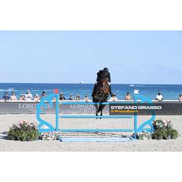 LGCT of Miami Beach - Class 10 - David Will (GER) on Quibelle - Miami Beach, - 6 April 2018 - ph.Mario Grassia/LGCT