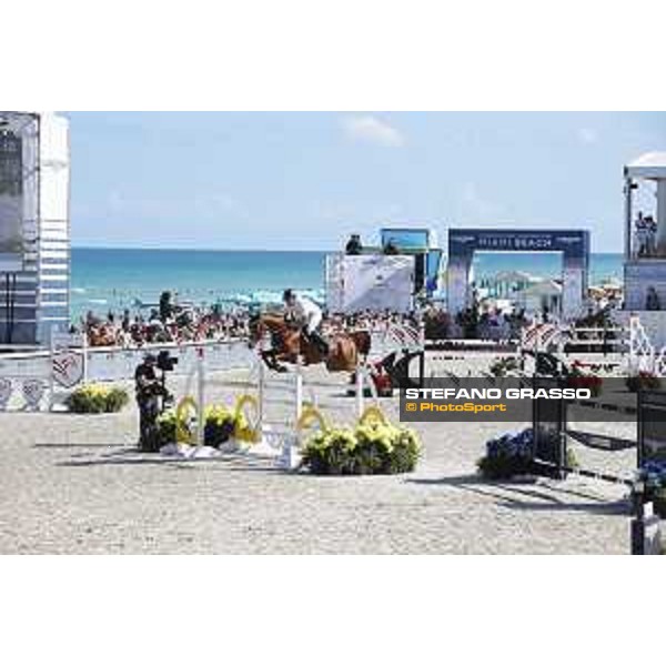 LGCT of Miami Beach - Class 10 - Philipp Weishaupt (GER) on Lasse K - Miami Beach, - 6 April 2018 - ph.Mario Grassia/LGCT