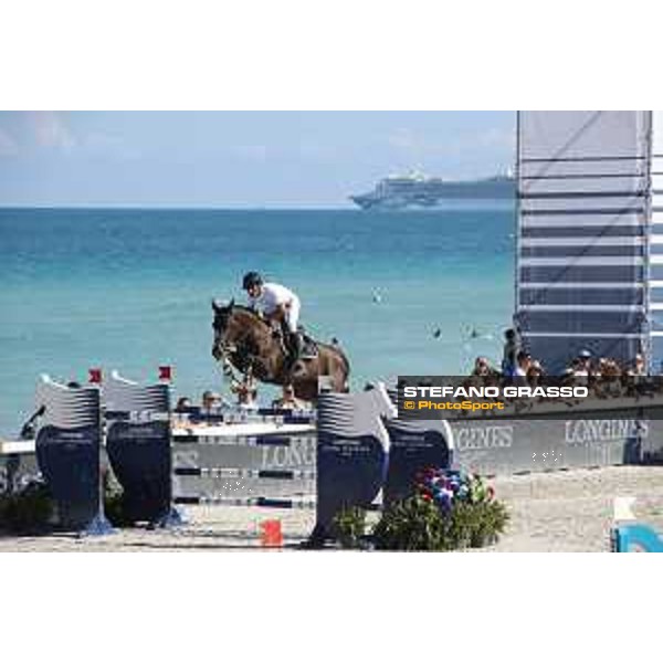 LGCT of Miami Beach - Class 10 - Carlos Enrique Lopez Lizarazo (COL) on Ulhane de Conde - Miami Beach, - 6 April 2018 - ph.Mario Grassia/LGCT