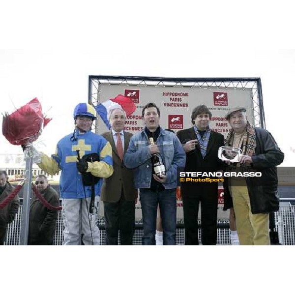 Improve As\'s connection winner of Prix du Luxembourg Paris Vincennes, 26th jan. 2008 ph. Stefano Grasso