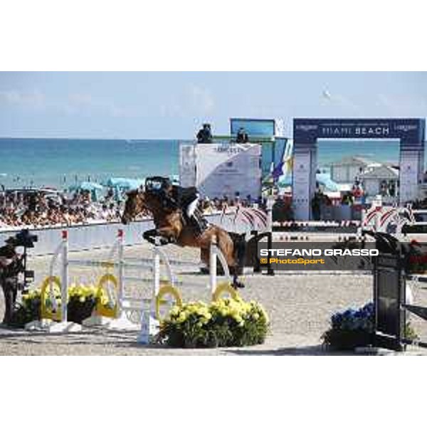 LGCT of Miami Beach - Class 10 - Kevin Staut (FRA) on Viva de Malica - Miami Beach, - 6 April 2018 - ph.Mario Grassia/LGCT