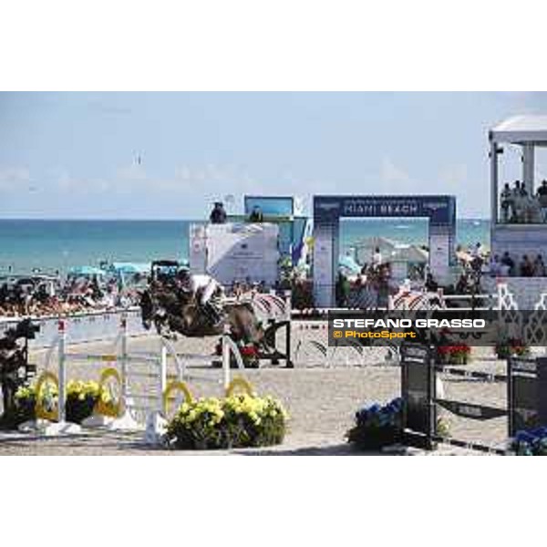 LGCT of Miami Beach - Class 10 - Abdel Said (EGY) on Callisto - Miami Beach, - 6 April 2018 - ph.Mario Grassia/LGCT