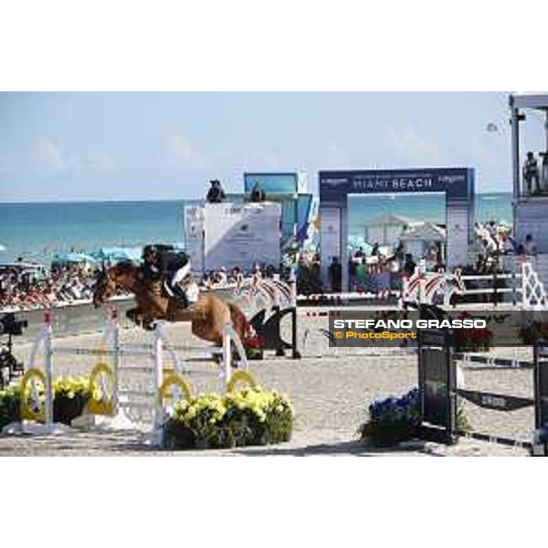 LGCT of Miami Beach - Class 10 - Shane Breen (IRL)on Ipswich van de Wolfsakker - Miami Beach, - 6 April 2018 - ph.Mario Grassia/LGCT
