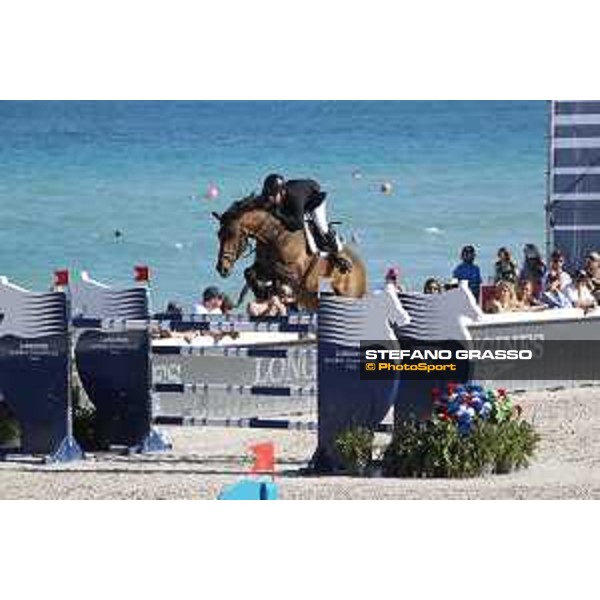 LGCT of Miami Beach - Class 10 - Sergio Alvarez Moya (ESP)on Charmeur - Miami Beach, - 6 April 2018 - ph.Mario Grassia/LGCT