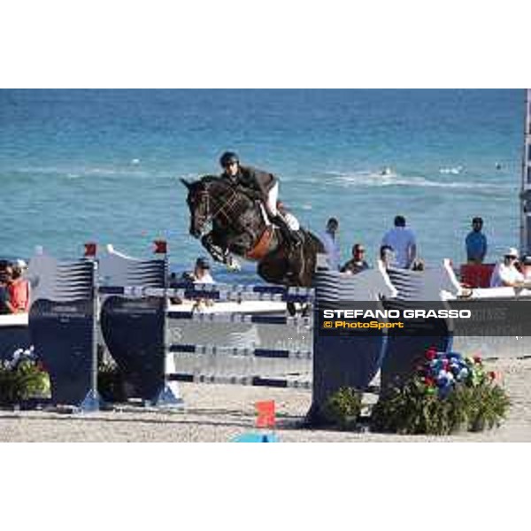 LGCT of Miami Beach - Class 10 - Jerome Guery (BEL) on Kel\'Star du Vingt Ponts - Miami Beach, - 6 April 2018 - ph.Mario Grassia/LGCT