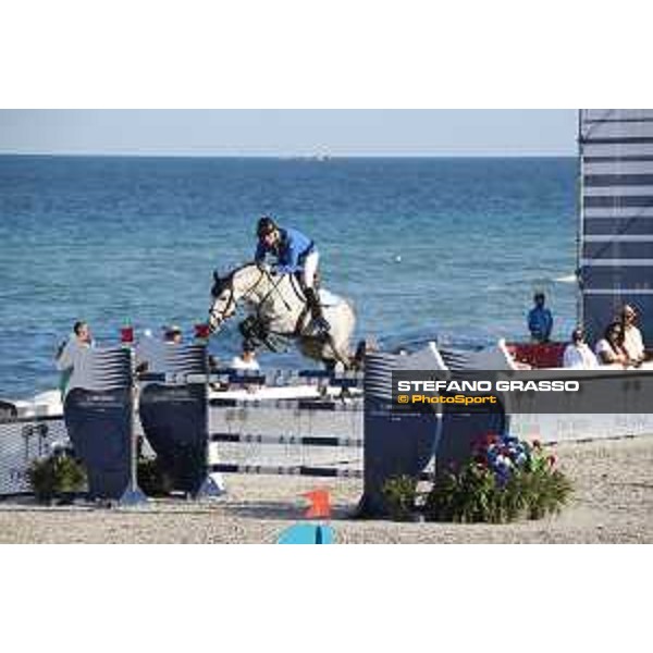 LGCT of Miami Beach - Class 10 - Christian Ahlmann (GER) on Clintrexo Z - Miami Beach, - 6 April 2018 - ph.Mario Grassia/LGCT