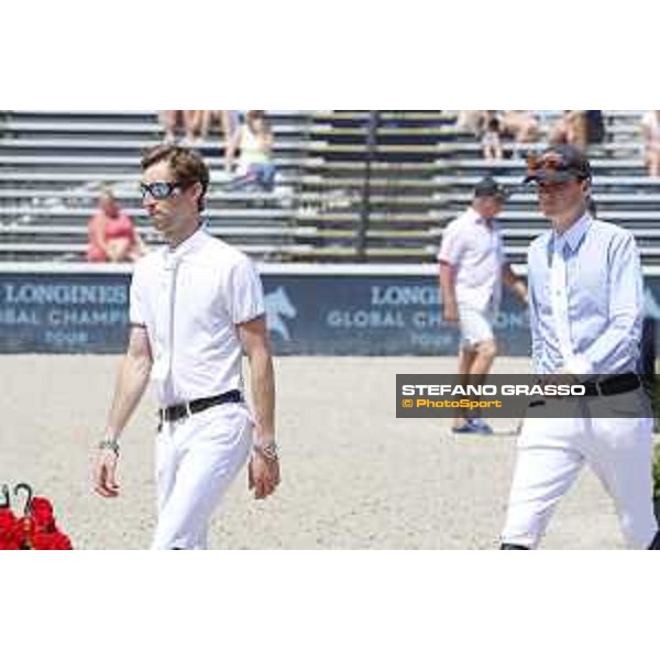 LGCT of Miami Beach - Course walking - Pieter Devos, Michael Duffy (IRL) - Miami Beach, - 6 April 2018 - ph.Mario Grassia/LGCT