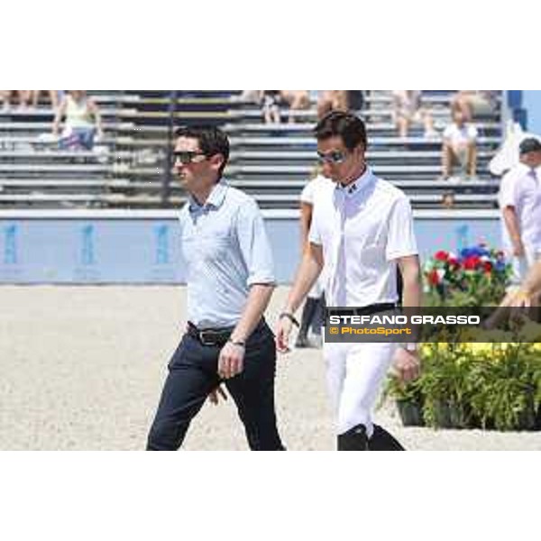LGCT of Miami Beach - Course walking - Lorenzo de Luca (ITA), Olivier Philippaerts (BEL) - Miami Beach, - 6 April 2018 - ph.Mario Grassia/LGCT