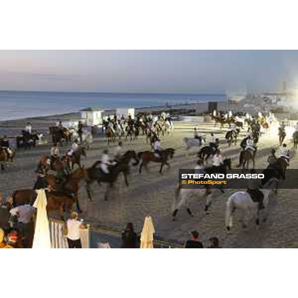 LGCT of Miami Beach - A view arena of the arena during early morning training - Miami Beach, - 5 April 2018 - ph.Mario Grassia/LGCT