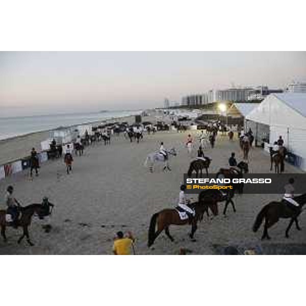 LGCT of Miami Beach - A view arena of the arena during early morning training - Miami Beach, - 5 April 2018 - ph.Mario Grassia/LGCT