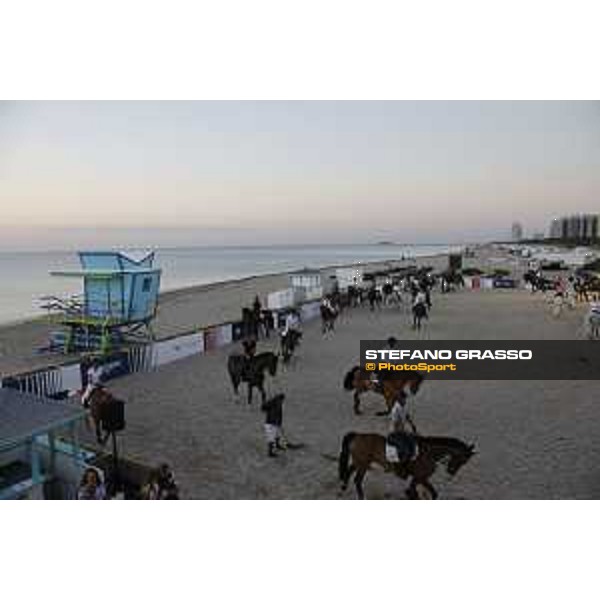 LGCT of Miami Beach - A view arena of the arena during early morning training - Miami Beach, - 5 April 2018 - ph.Mario Grassia/LGCT