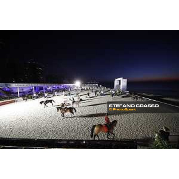 LGCT of Miami Beach - A view arena of the arena during early morning training - Miami Beach, - 5 April 2018 - ph.Mario Grassia/LGCT