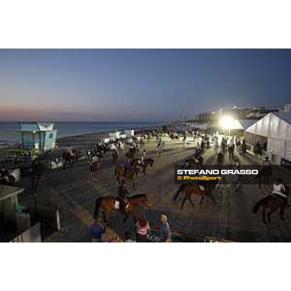 LGCT of Miami Beach - A view arena of the arena during early morning training - Miami Beach, - 5 April 2018 - ph.Mario Grassia/LGCT