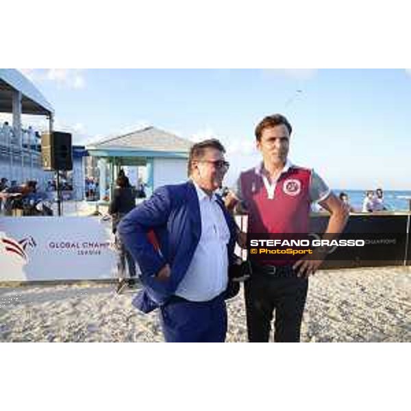 LGCT of Miami Beach - People - Jan Tops (President of LGCT and co-founder of GCL), Willem Meeus - Miami Beach, - 7 April 2018 - ph.Mario Grassia/LGCT