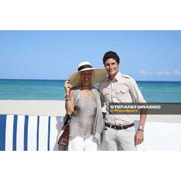 LGCT of Miami Beach - People - Annalisa Giuntini and Alberto Zorzi (ITA) - Miami Beach, - 6 April 2018 - ph.Mario Grassia/LGCT