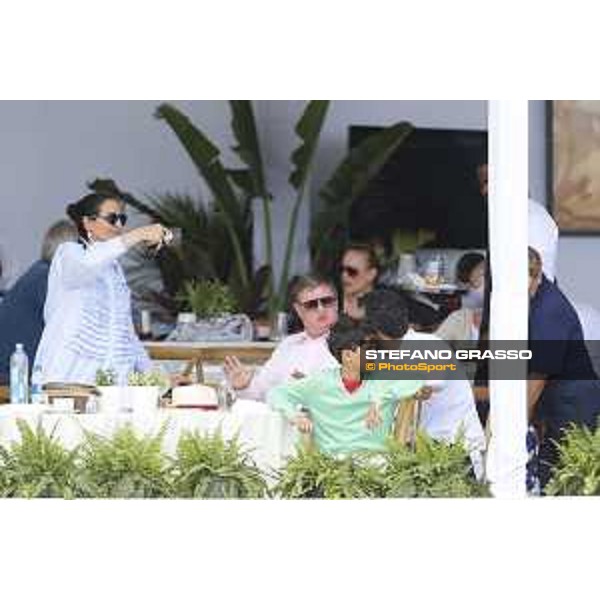 LGCT of Miami Beach - VIP - Sheikha Al Mayassa Bint Hamad Bint Khalifa al Thani, Jan Tops (President of LGCT and co-founder of GCL) - Miami Beach, - 6 April 2018 - ph.Mario Grassia/LGCT