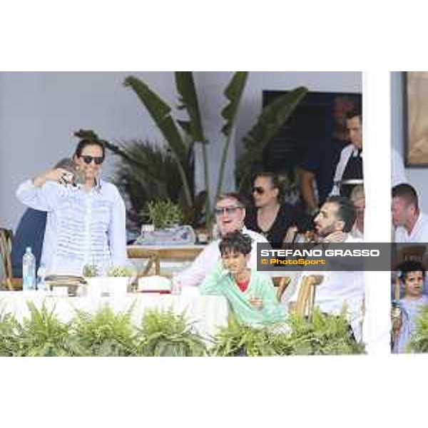 LGCT of Miami Beach - VIP - Sheikha Al Mayassa Bint Hamad Bint Khalifa al Thani, Jan Tops (President of LGCT and co-founder of GCL) - Miami Beach, - 6 April 2018 - ph.Mario Grassia/LGCT