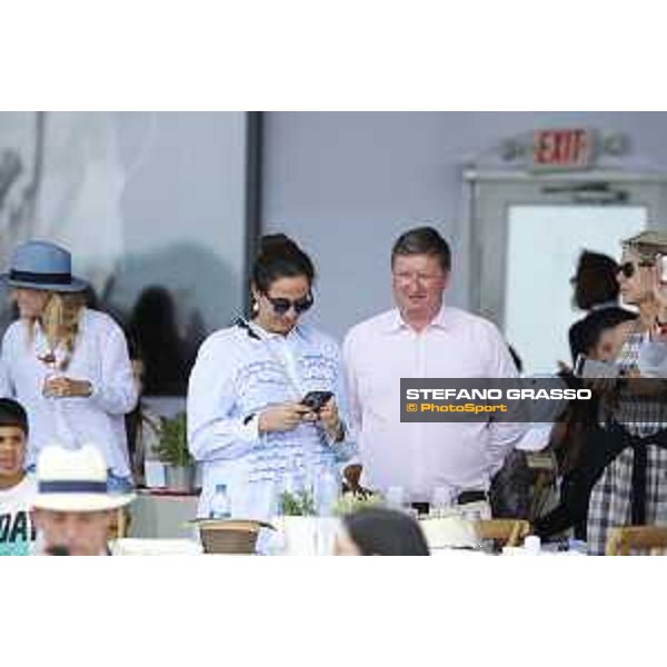LGCT of Miami Beach - VIP - Sheikha Al Mayassa Bint Hamad Bint Khalifa al Thani, Jan Tops (President of LGCT and co-founder of GCL) - Miami Beach, - 6 April 2018 - ph.Mario Grassia/LGCT