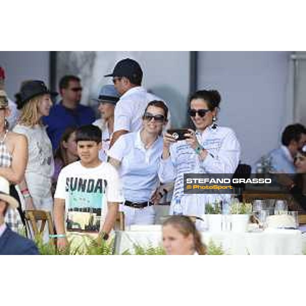 LGCT of Miami Beach - VIP - Sheikha Al Mayassa Bint Hamad Bint Khalifa al Thani, Edwina Tops-Alexander (AUS) - Miami Beach, - 6 April 2018 - ph.Mario Grassia/LGCT