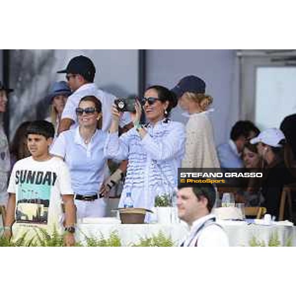 LGCT of Miami Beach - VIP - Sheikha Al Mayassa Bint Hamad Bint Khalifa al Thani, Edwina Tops-Alexander (AUS) - Miami Beach, - 6 April 2018 - ph.Mario Grassia/LGCT