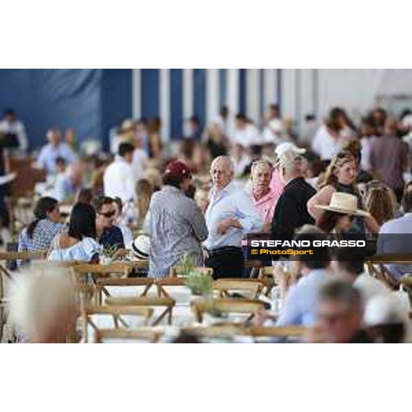 LGCT of Miami Beach - VIP - Sheikha Al Mayassa Bint Hamad Bint Khalifa al Thani, Michael Bloomberg and Frank McCourt - Miami Beach, - 6 April 2018 - ph.Mario Grassia/LGCT