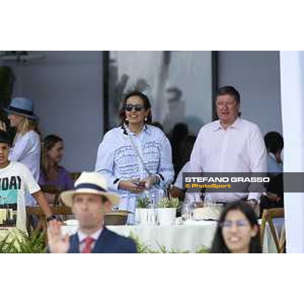LGCT of Miami Beach - VIP - Sheikha Al Mayassa Bint Hamad Al Thani, Jan Tops (President of LGCT and co-founder of GCL) - Miami Beach, - 6 April 2018 - ph.Mario Grassia/LGCT